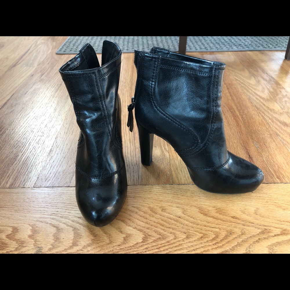 Franco Sarto High Heel Ankle Booties